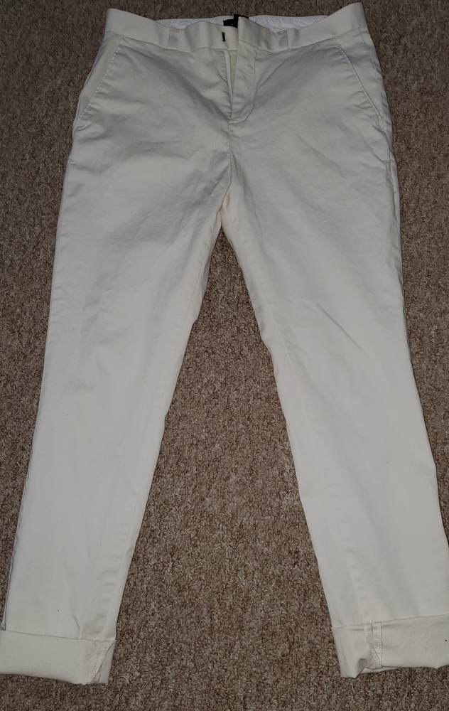 White dress pants